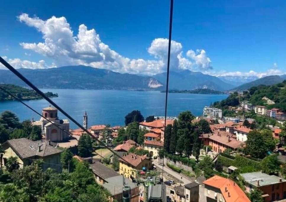 Lago Maggiore, Leggiuno, Ampio Appartamento Exterior photo