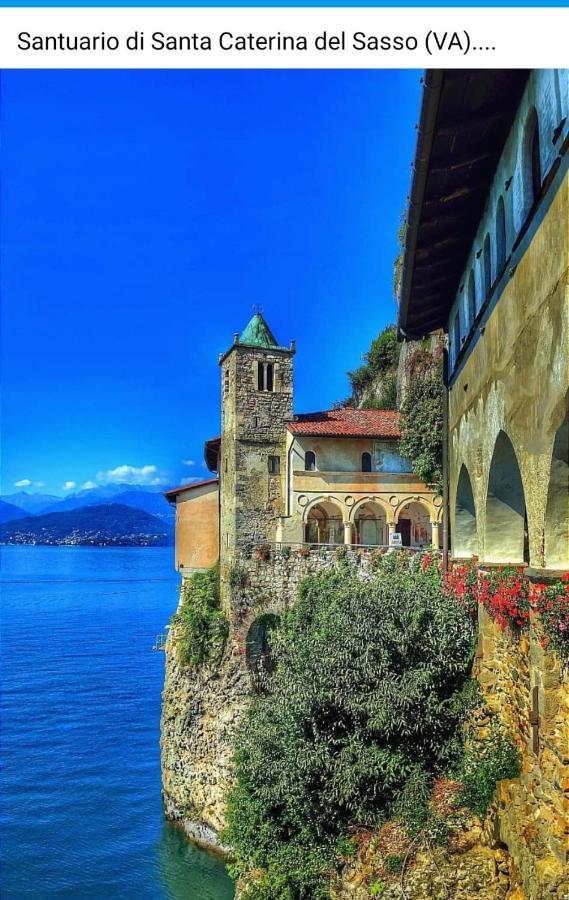 Lago Maggiore, Leggiuno, Ampio Appartamento Exterior photo